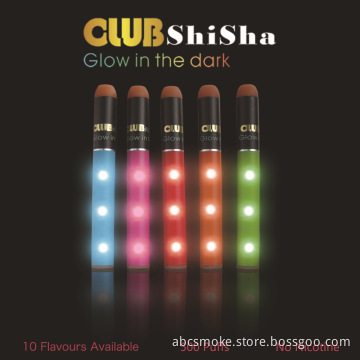 2013 Newest &Hottest Electronic Shisha/E Shisha Pen/Shisha Colored Smoke with LED Light, Multiple Colors